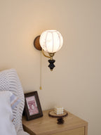 Eshae Applique Murale en Tissu et Bois Premium - Neutralighting