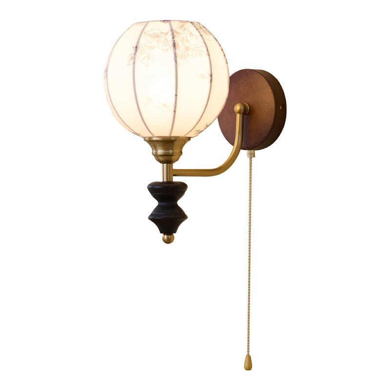 Eshae Applique Murale en Tissu et Bois Premium - Neutralighting
