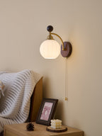 Eshae Applique Murale en Tissu et Bois Premium - Neutralighting