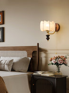 Eshae Applique Murale en Tissu et Bois Premium - Neutralighting