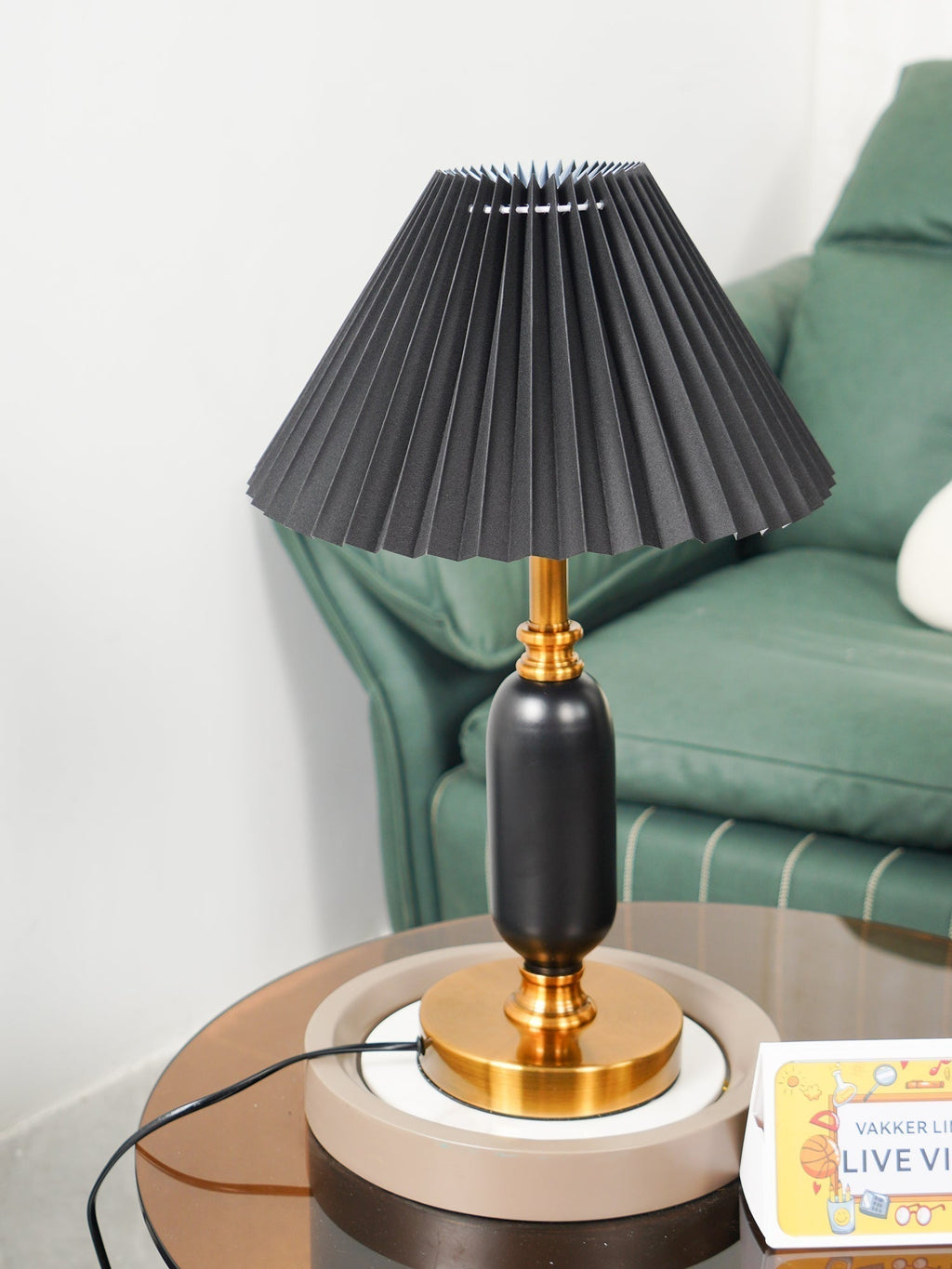 Aurmarila Lampe de Table en Tissu - Neutralighting