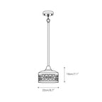 Zest Lampe Pendante Métal Art Classique Vintage - Neutralighting