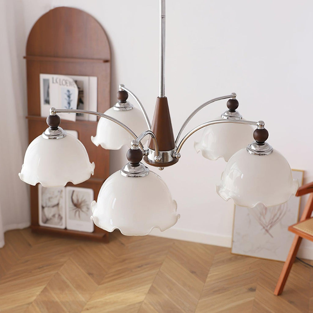 Lustre Claudia Fleurs Élégance Florale Vintage - Neutralighting