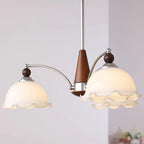 Claudia Lustre Abat-jours Dépoli Volants Floraux - Neutralighting