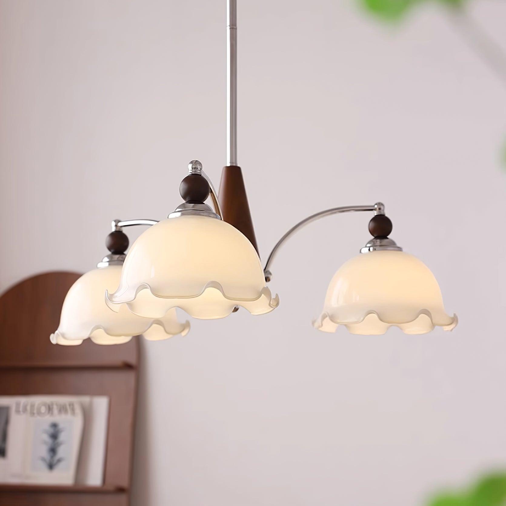 Lustre Claudia Fleurs Élégance Florale Vintage - Neutralighting