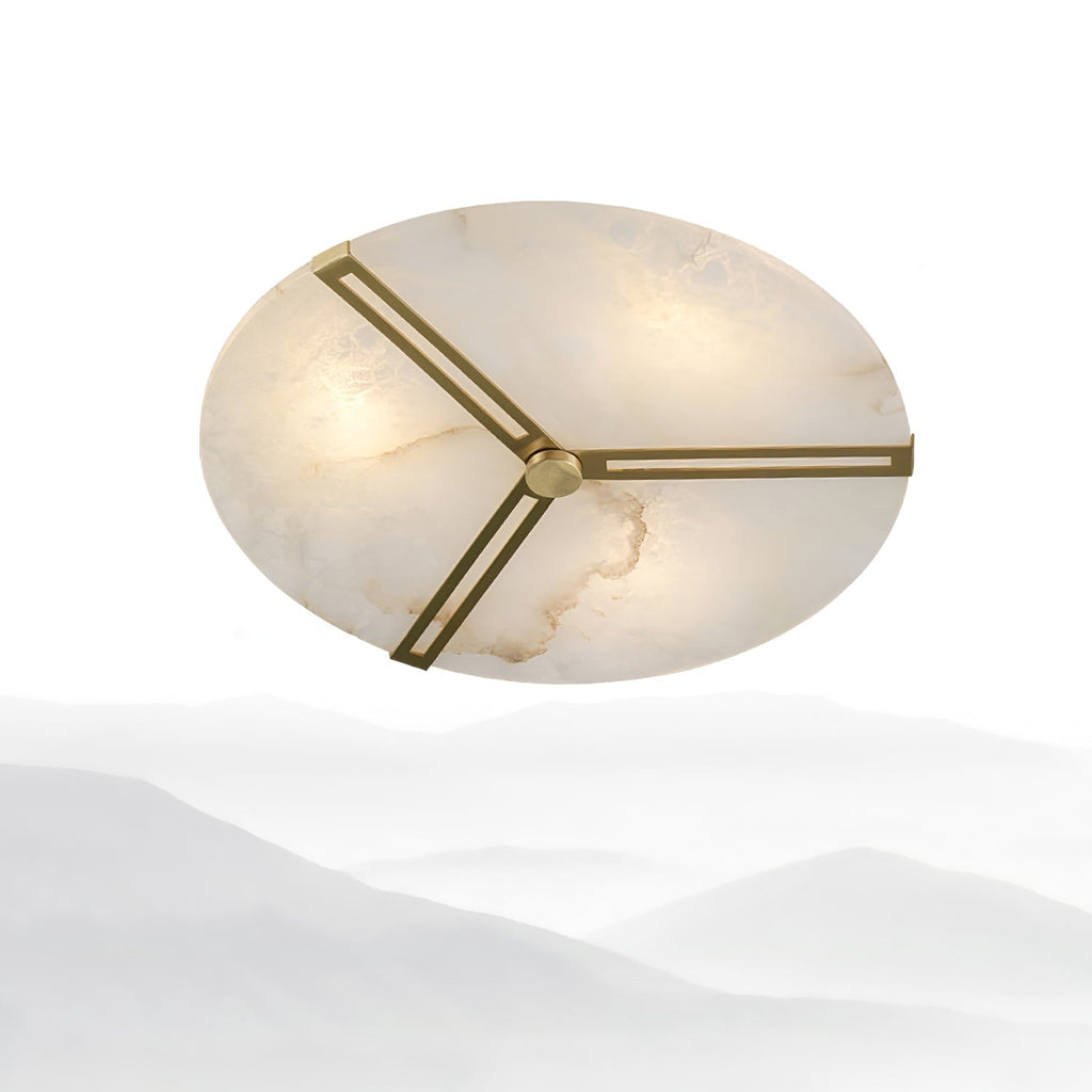 Aveline Lumière de Plafond Appliquée en Albâtre - Neutralighting