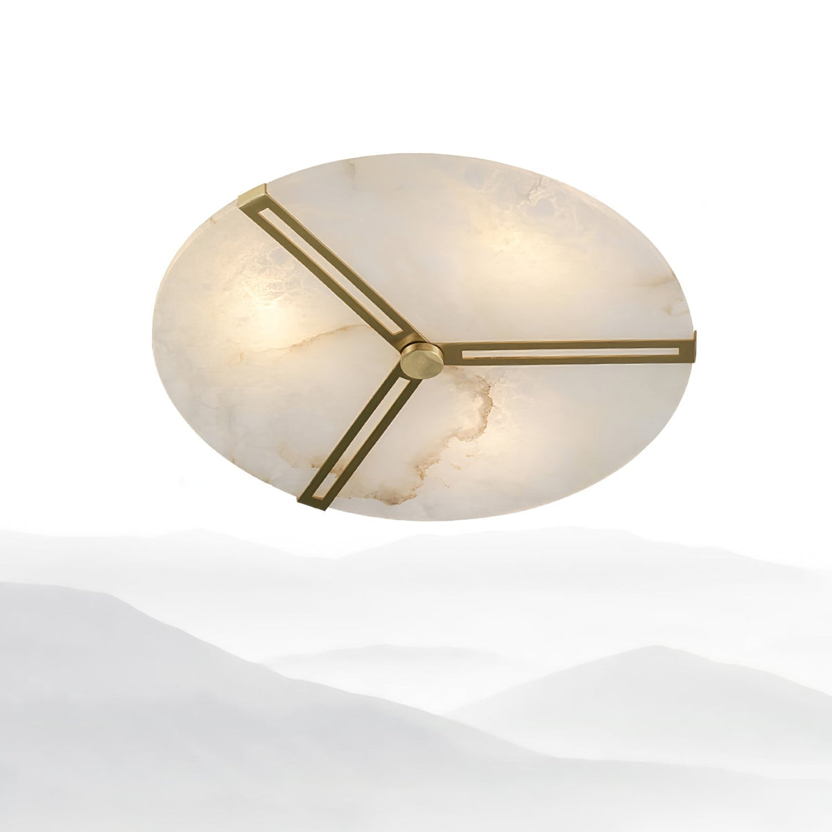 Aveline Lumière de Plafond Appliquée en Albâtre - Neutralighting