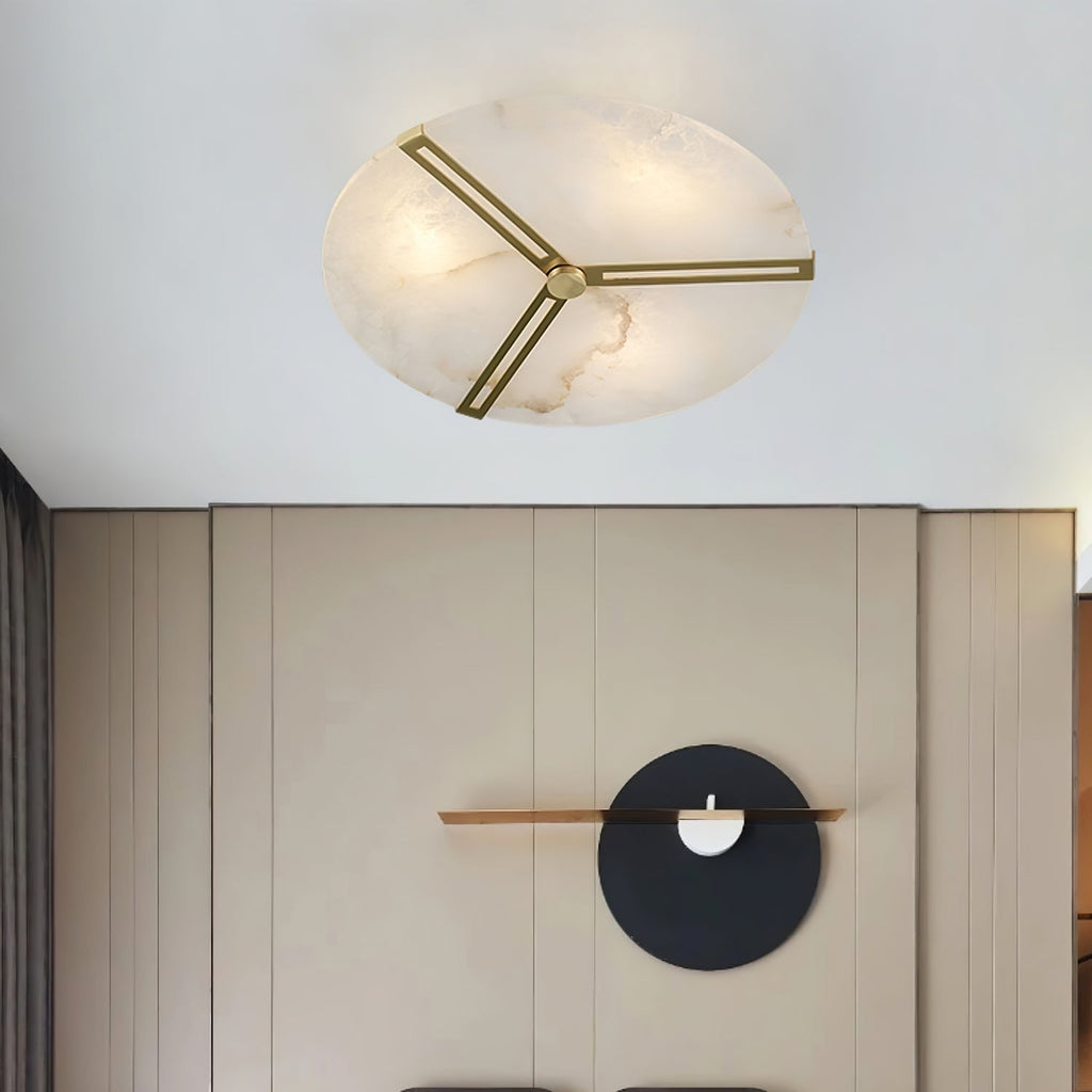 Aveline Lumière de Plafond Appliquée en Albâtre - Neutralighting