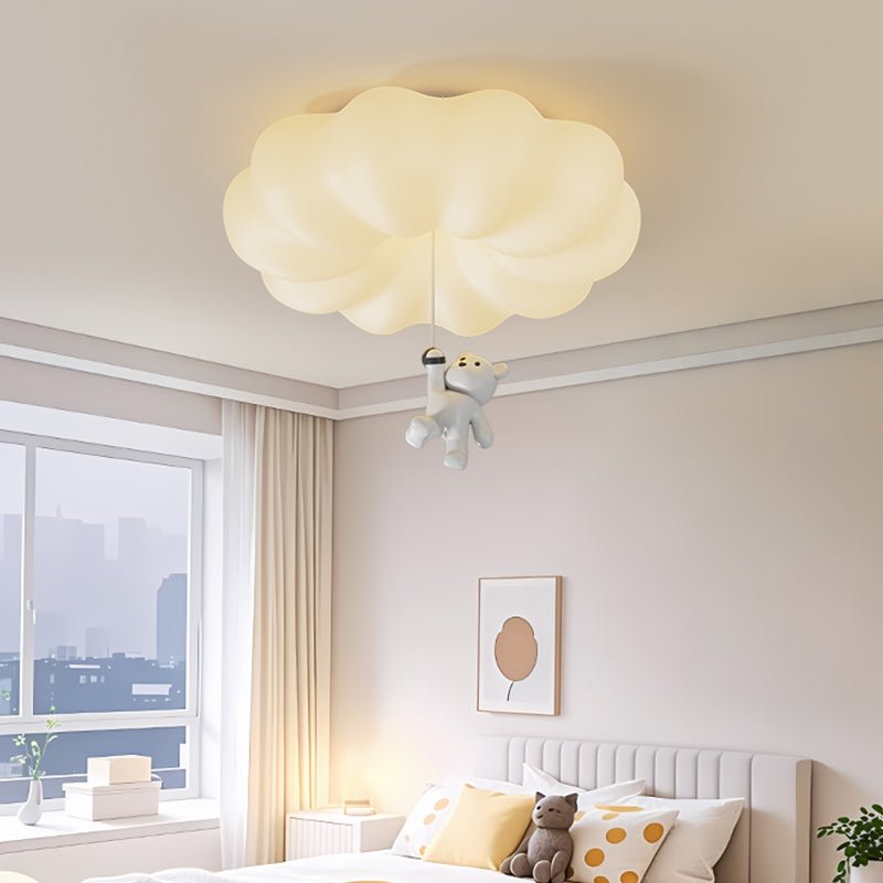 Civarion Plafonnier Résine Nuage Ours Classique - Neutralighting