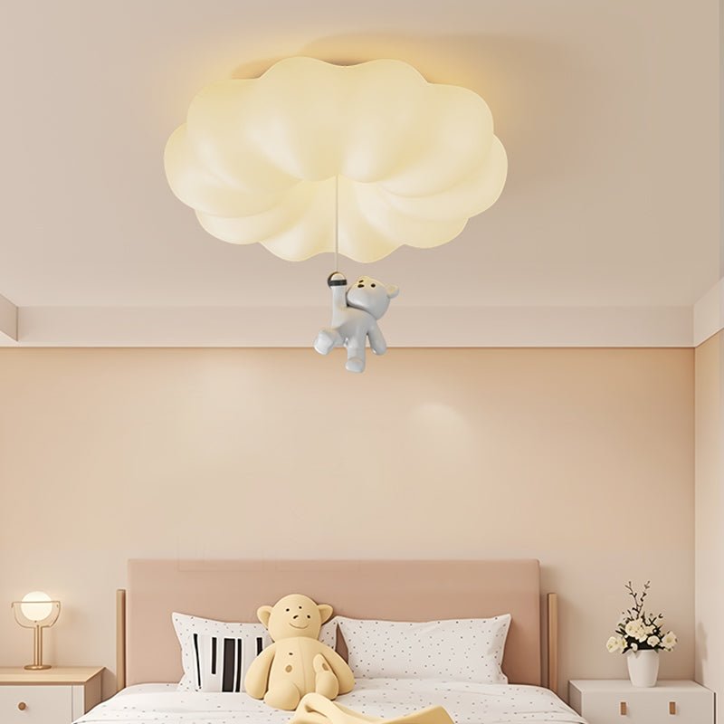 Civarion Plafonnier Résine Nuage Ours Classique - Neutralighting