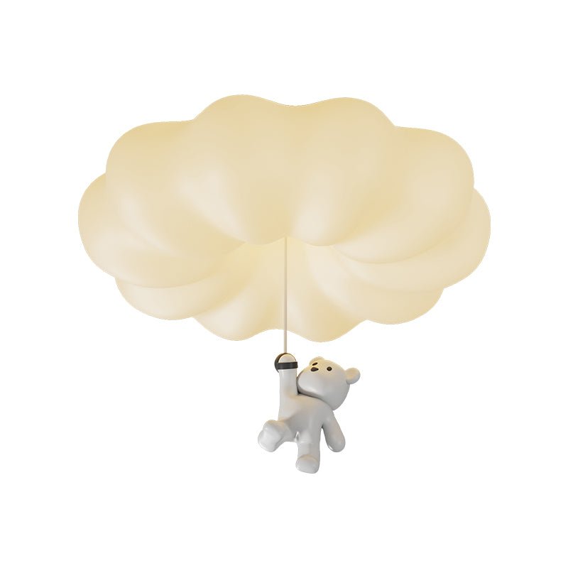 Civarion Plafonnier Résine Nuage Ours Classique - Neutralighting