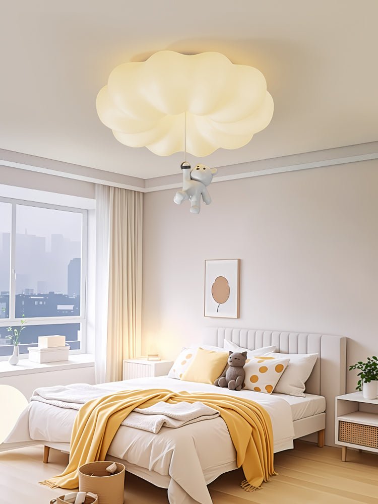 Civarion Plafonnier Résine Nuage Ours Classique - Neutralighting