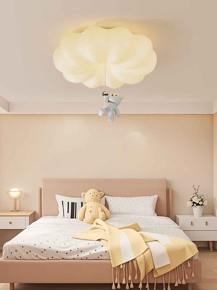 Civarion Plafonnier Résine Nuage Ours Classique - Neutralighting