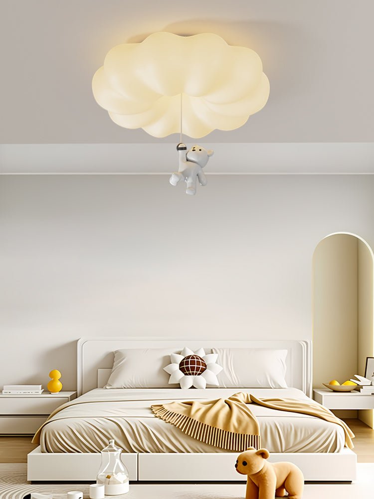 Civarion Plafonnier Résine Nuage Ours Classique - Neutralighting