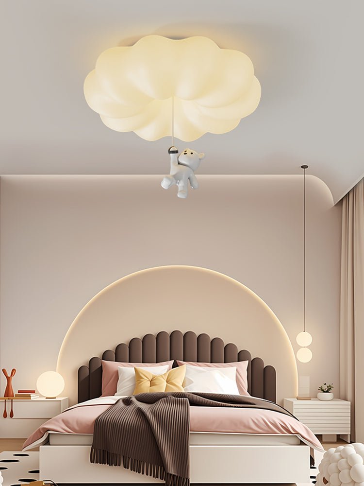 Civarion Plafonnier Résine Nuage Ours Classique - Neutralighting