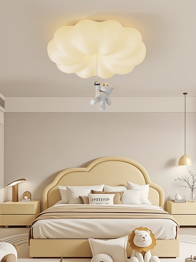 Civarion Plafonnier Résine Nuage Ours Classique - Neutralighting