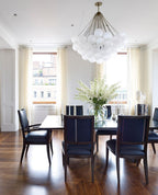 Lustra Chandelier Bulles en Verre Satiné - Neutralighting