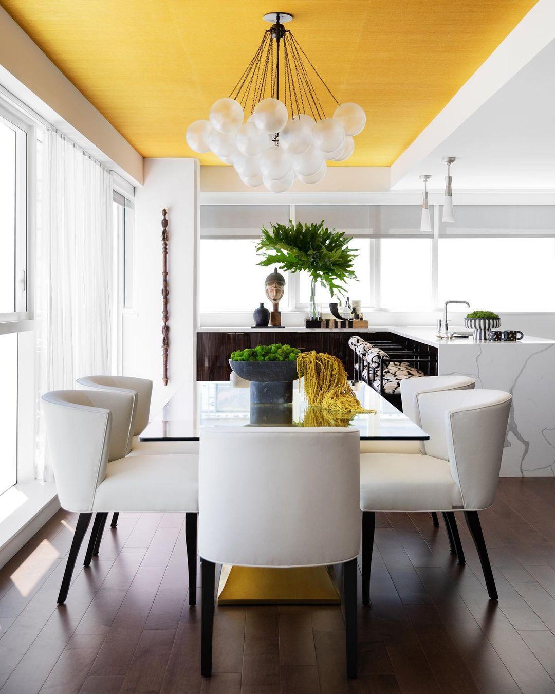 Lustra Chandelier Bulles en Verre Satiné - Neutralighting