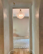 Lustra Chandelier Bulles en Verre Satiné - Neutralighting