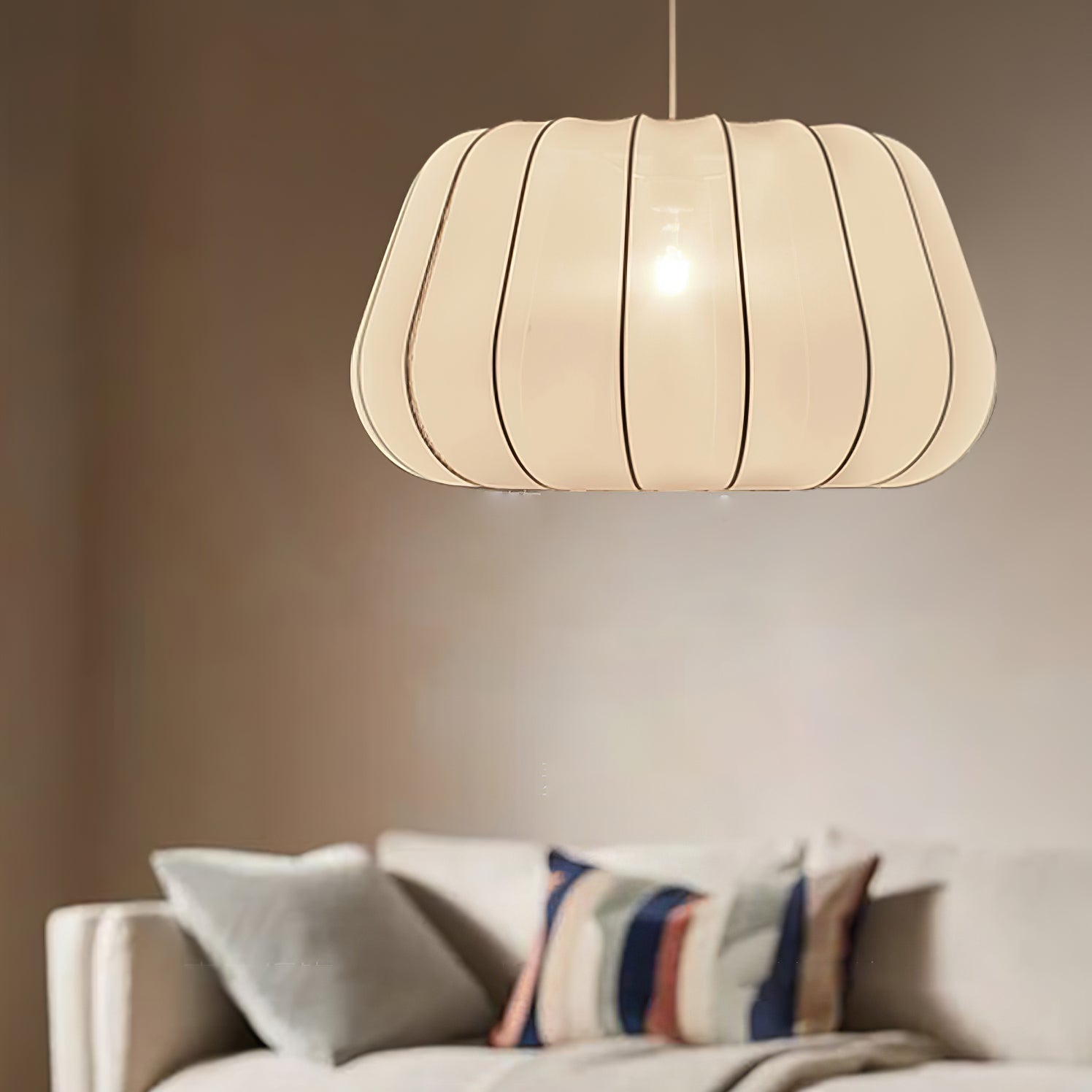 Evvararis Lampe Pendante en Tissu Nuage - Neutralighting