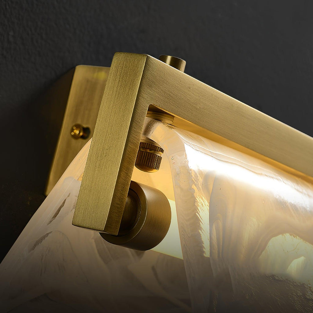 Muse Applique Murale en Laiton et Verre - Neutralighting
