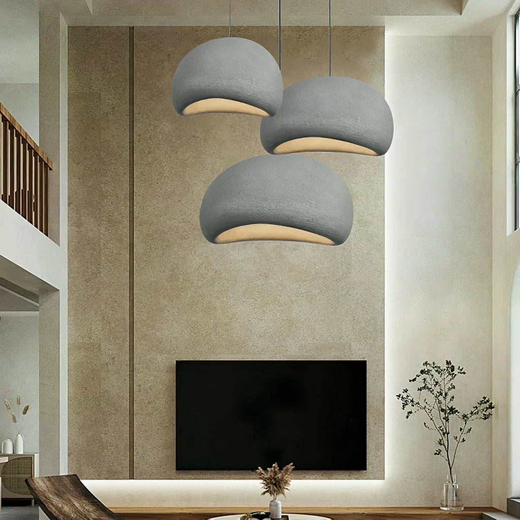 Kryo Suspension Nuage Nordique Gris/Blanc/Bleu Salon - Neutralighting