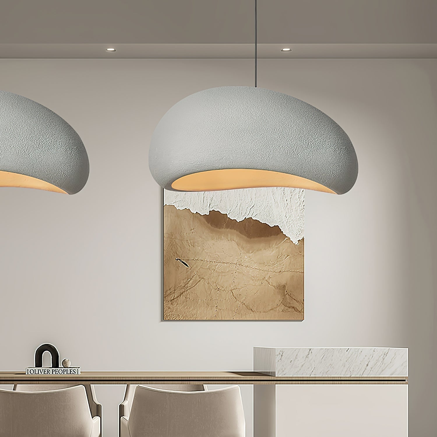 Lustra Lampe Pendante Nuage Swag Wabi-Sabi - Neutralighting