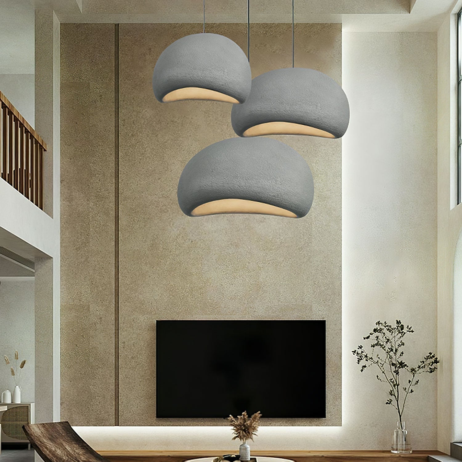 Lustra Lampe Pendante Nuage Swag Wabi-Sabi - Neutralighting