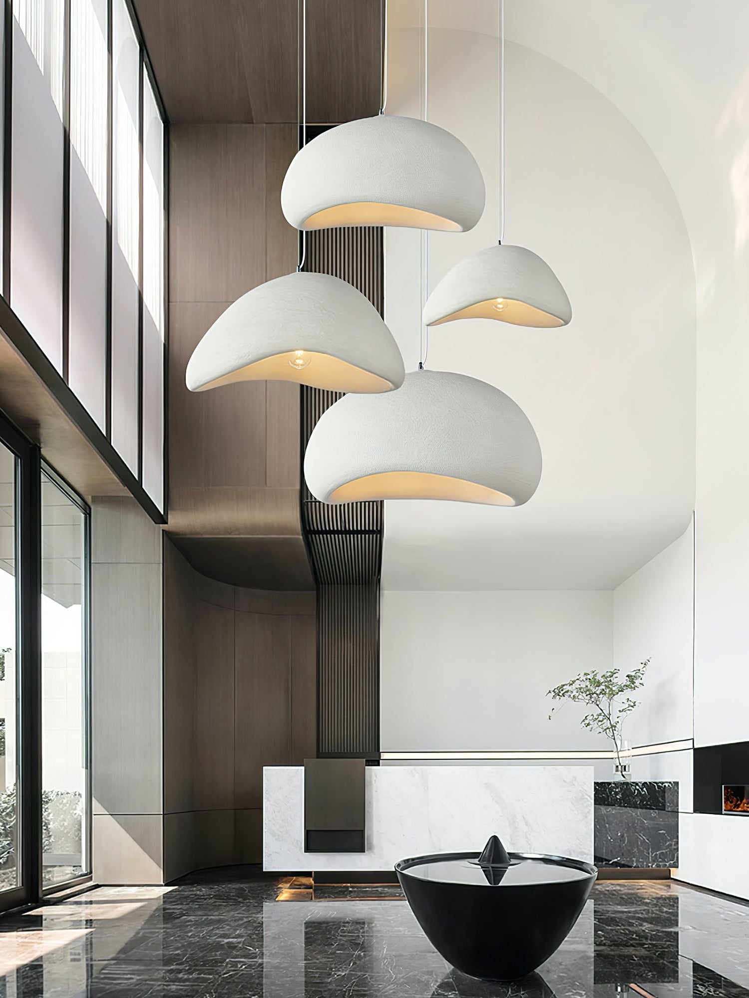 Lustra Lampe Pendante Nuage Swag Wabi-Sabi - Neutralighting