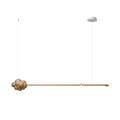 Lustra Suspension Minérale Nuage Bois Minimaliste - Neutralighting