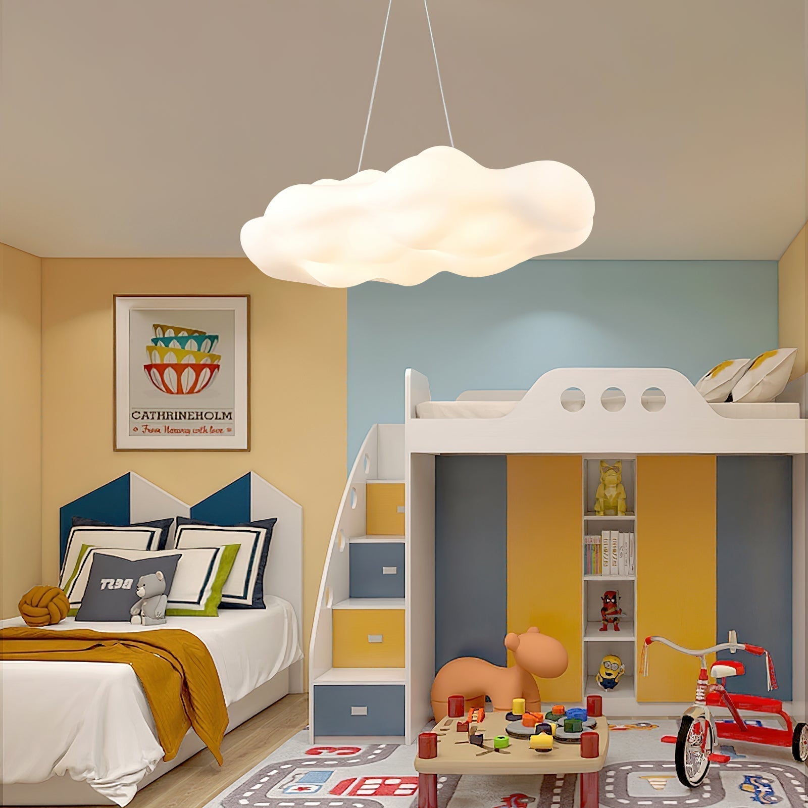 Nimer Suspension Lampe Artistique en PE - Neutralighting