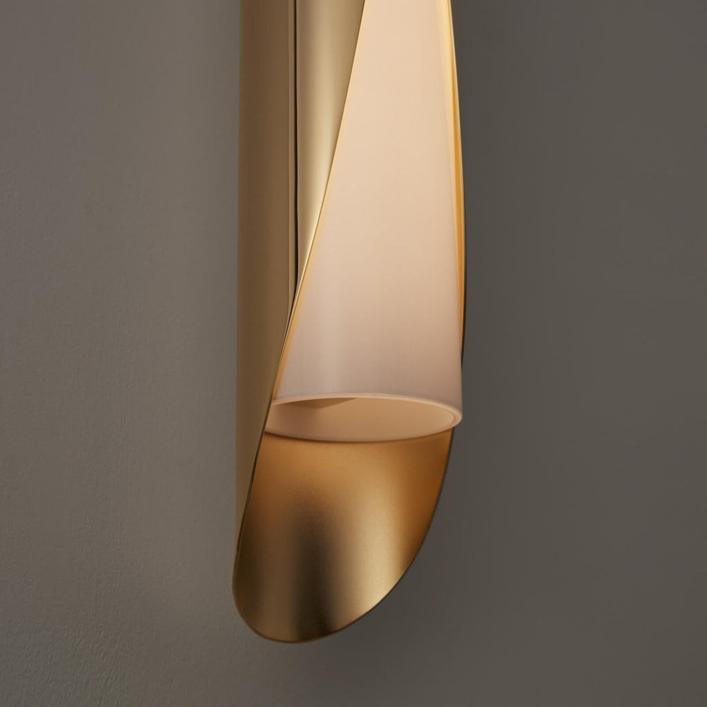 Jolt Lampe Murale En Métal Cuivre Et Acrylique Minimaliste Moderne - Neutralighting
