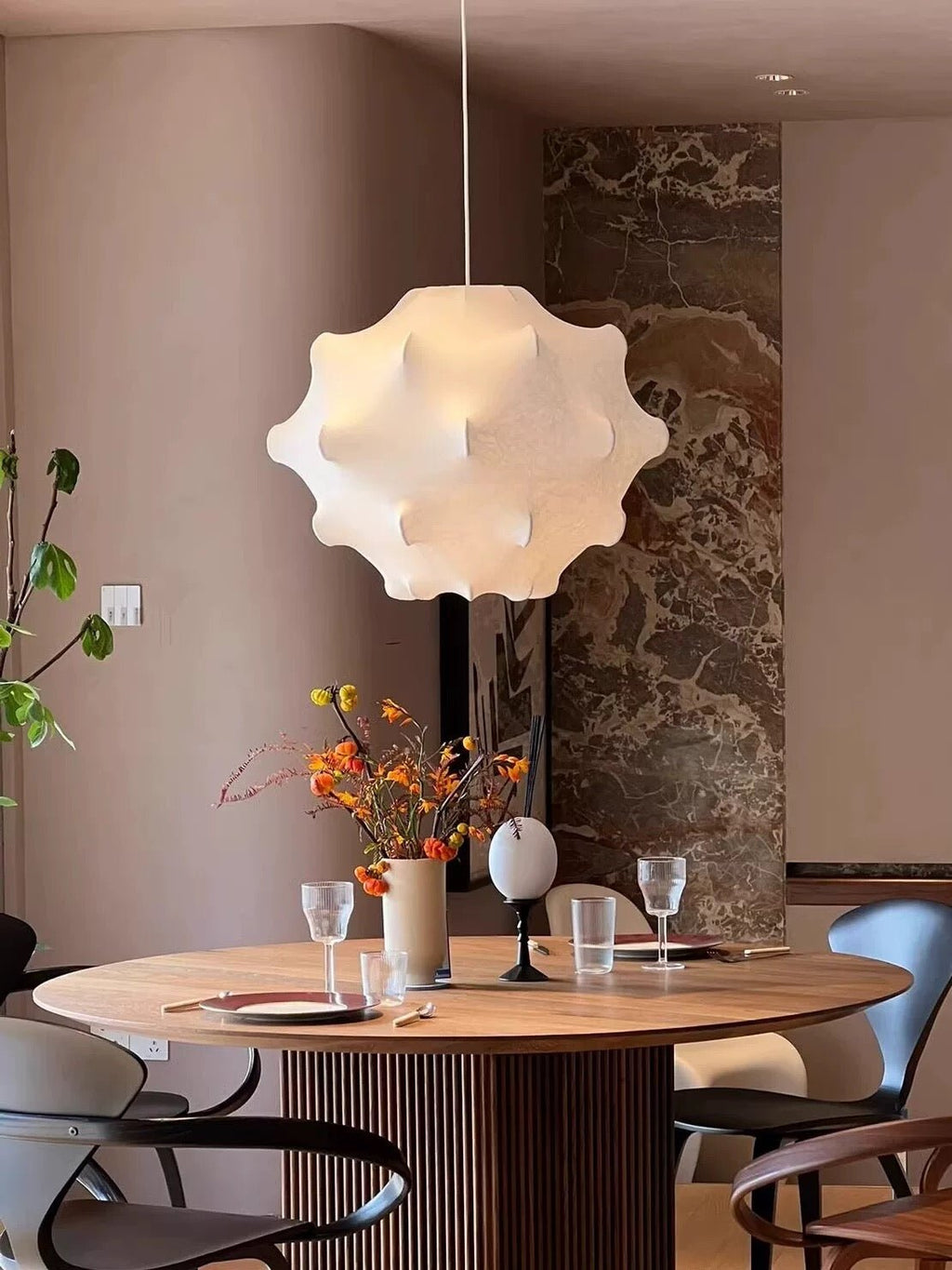 Lumina Suspension en Soie Contemporaine - Neutralighting