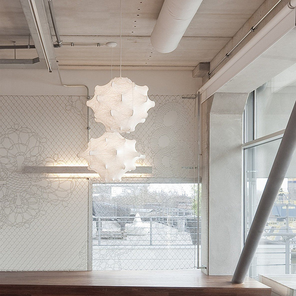 Lumina Suspension en Soie Contemporaine - Neutralighting