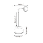 Flare Applique Murale Moderne Minimaliste en Noyer - Neutralighting