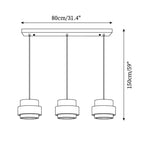 Perra Suspension Travertin - Neutralighting