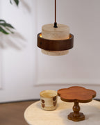 Cumirora Suspension Cylindre Superposé en Travertin - Neutralighting
