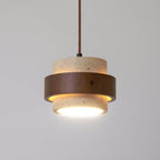 Cumirora Suspension Cylindre Superposé en Travertin - Neutralighting