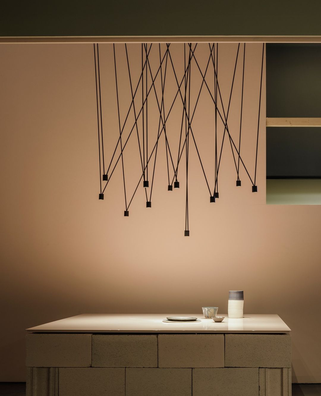Lustra Collection de Suspensions Lampes Fils Câblés Fins - Neutralighting