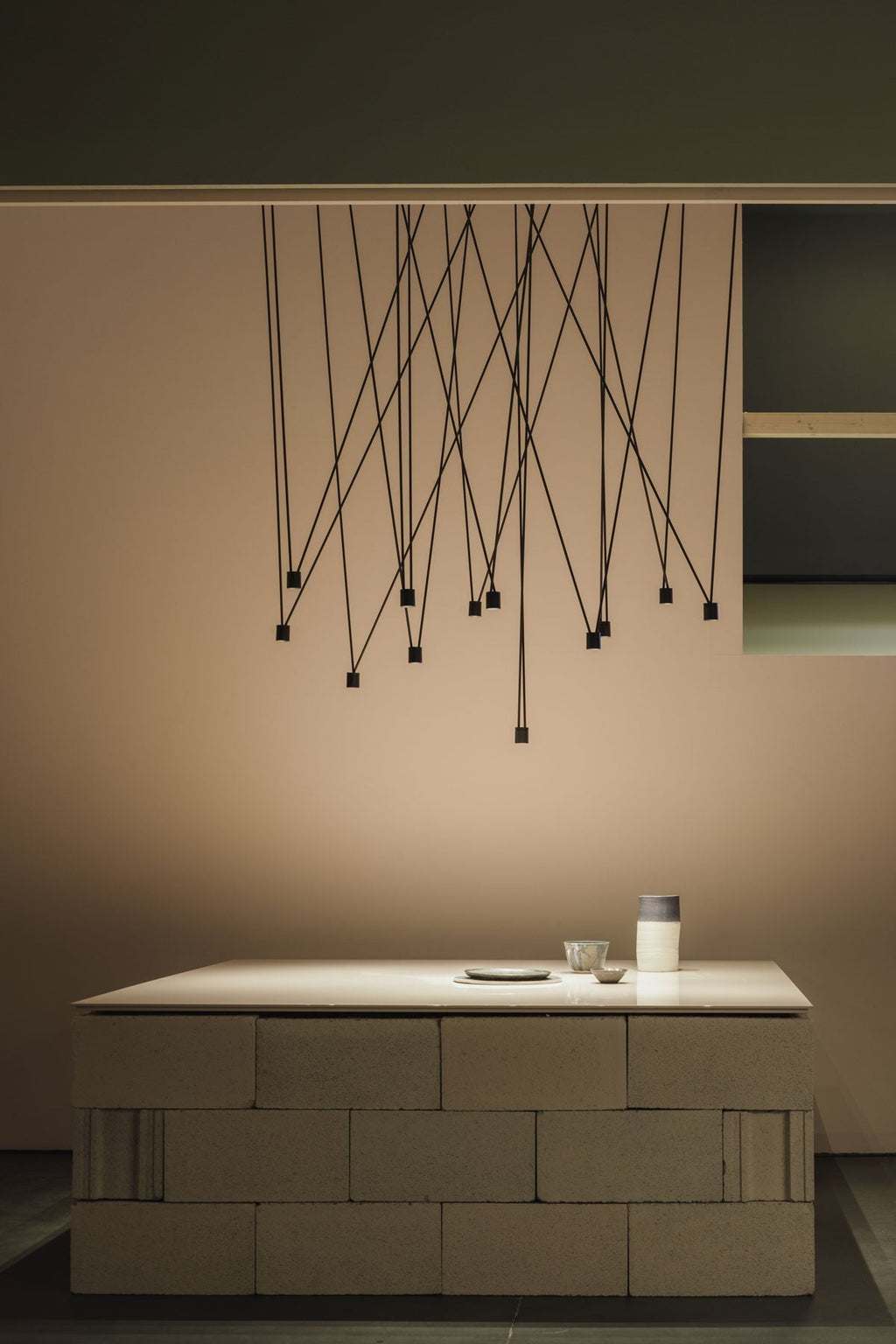 Lustra Collection de Suspensions Lampes Fils Câblés Fins - Neutralighting