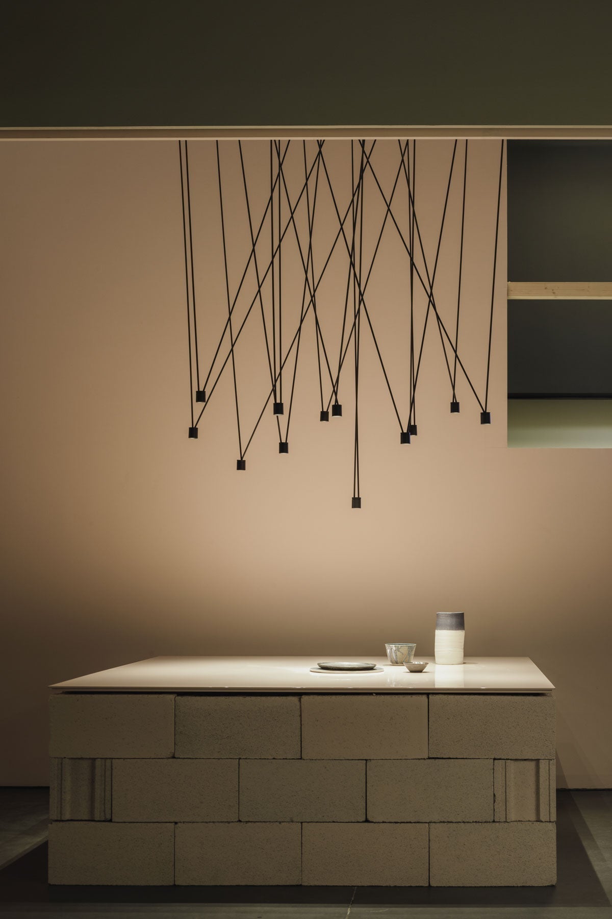 Lustra Collection de Suspensions Lampes Fils Câblés Fins - Neutralighting