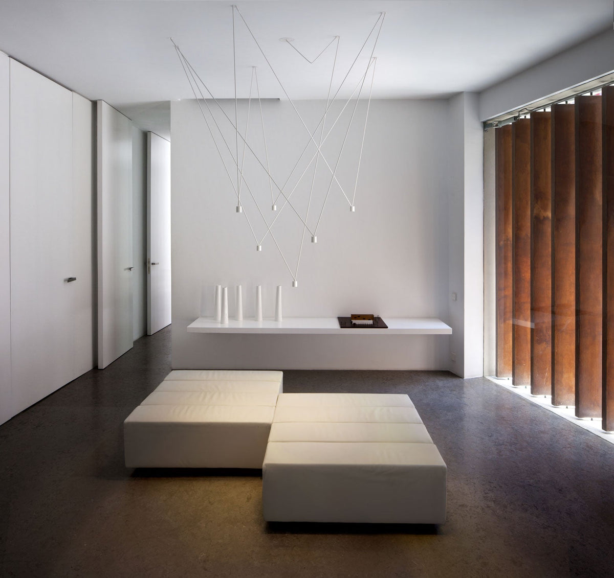 Lustra Collection de Suspensions Lampes Fils Câblés Fins - Neutralighting