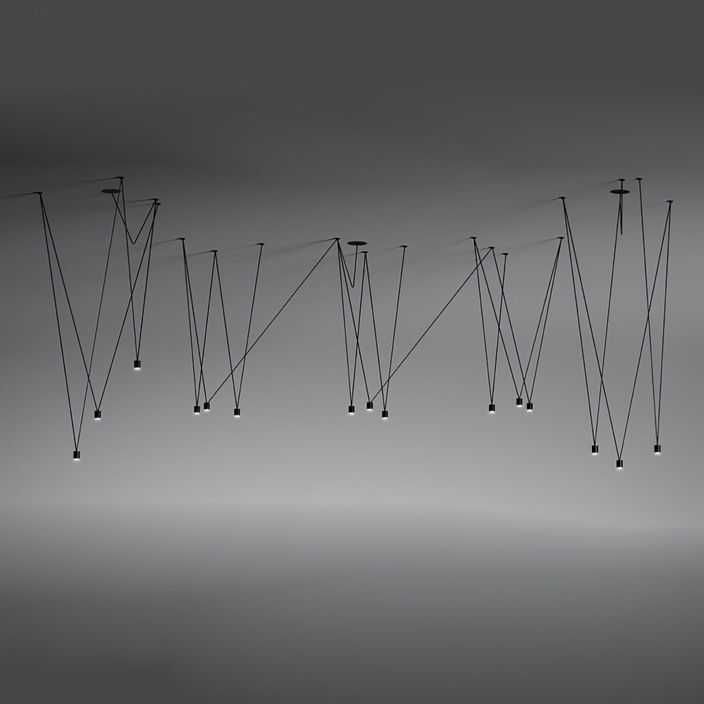 Lustra Collection de Suspensions Lampes Fils Câblés Fins - Neutralighting