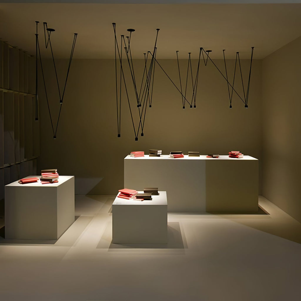 Lustra Collection de Suspensions Lampes Fils Câblés Fins - Neutralighting
