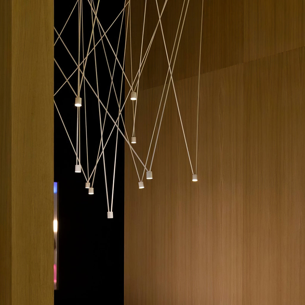 Lustra Collection de Suspensions Lampes Fils Câblés Fins - Neutralighting