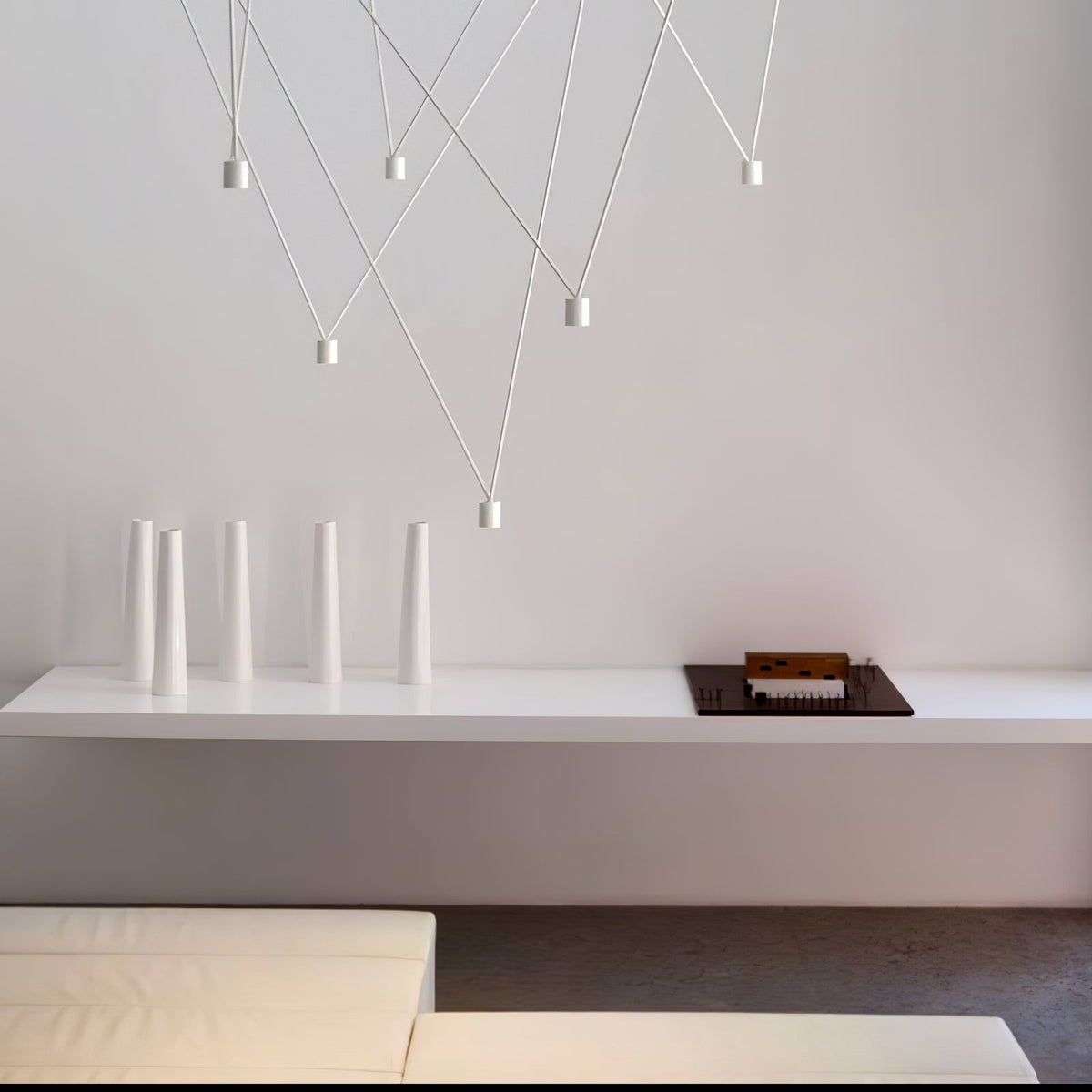 Lustra Collection de Suspensions Lampes Fils Câblés Fins - Neutralighting
