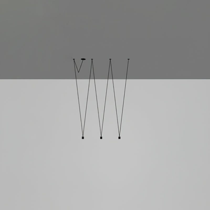 Lustra Collection de Suspensions Lampes Fils Câblés Fins - Neutralighting