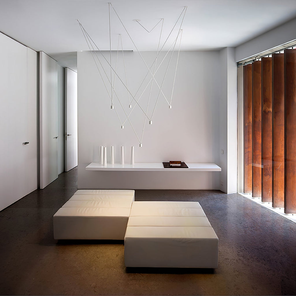 Lustra Collection de Suspensions Lampes Fils Câblés Fins - Neutralighting