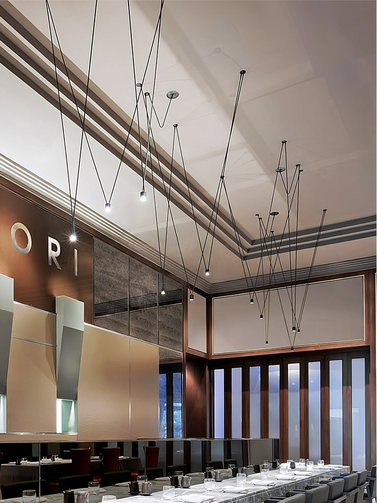 Lustra Collection de Suspensions Lampes Fils Câblés Fins - Neutralighting