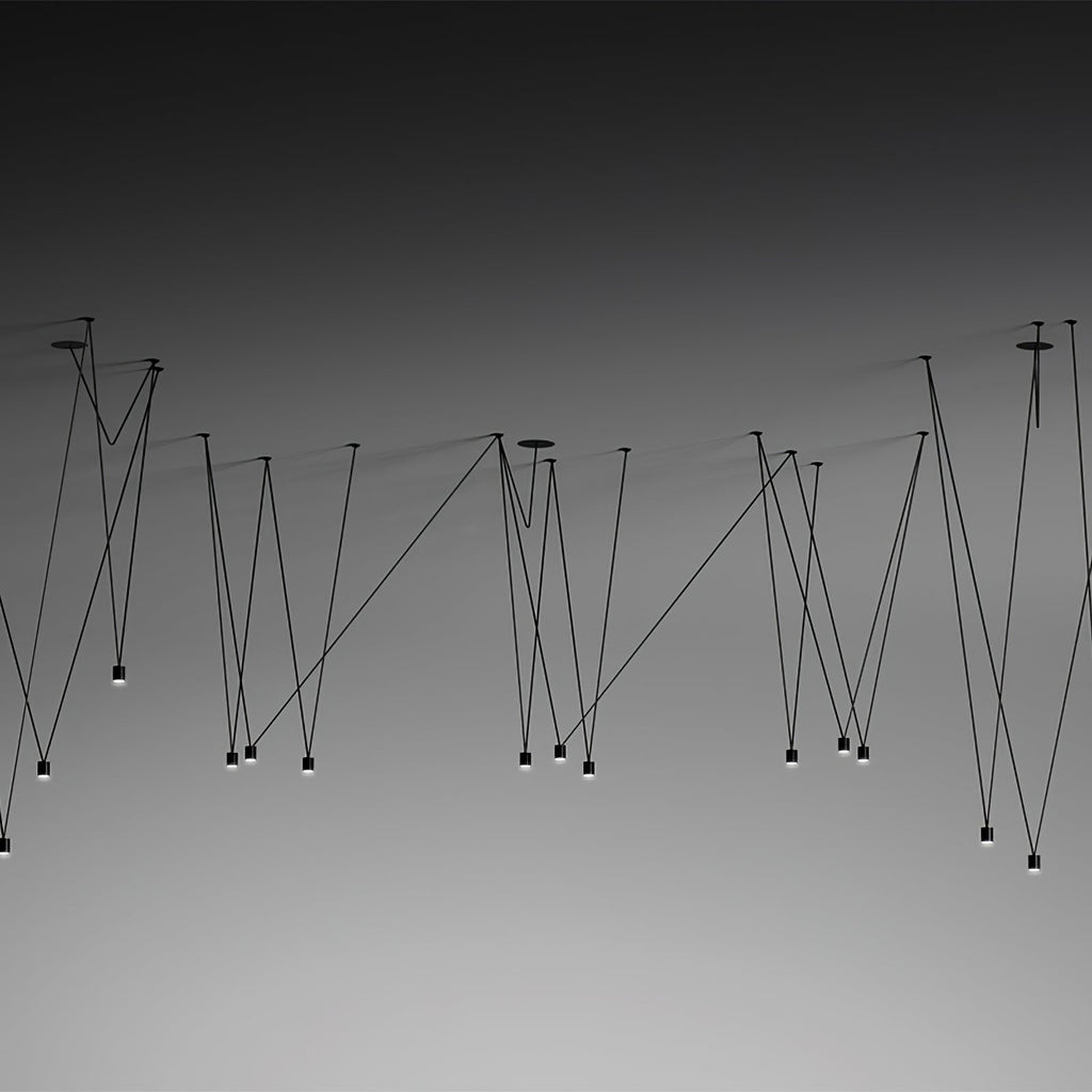 Lustra Collection de Suspensions Lampes Fils Câblés Fins - Neutralighting